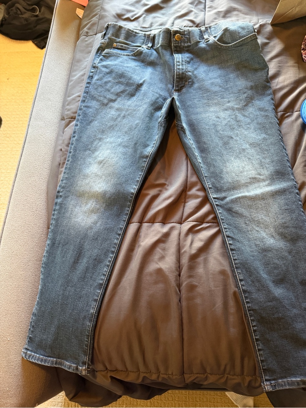 Lee Men's Slim Straight Blue Jeans